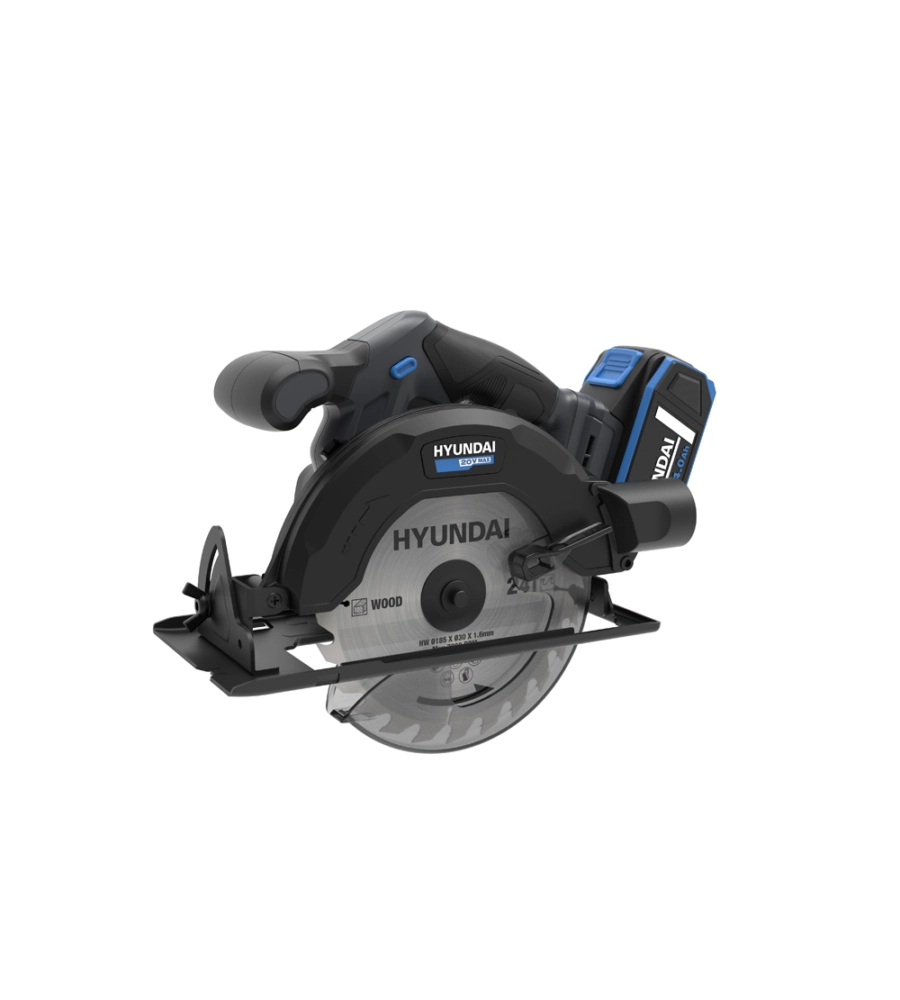 SEGA CIRCOLARE A BATTERIA HYUNDAI DIAMETRO 165 MM 20V, SOLO CORPO MACCHINA - COD. 25880
