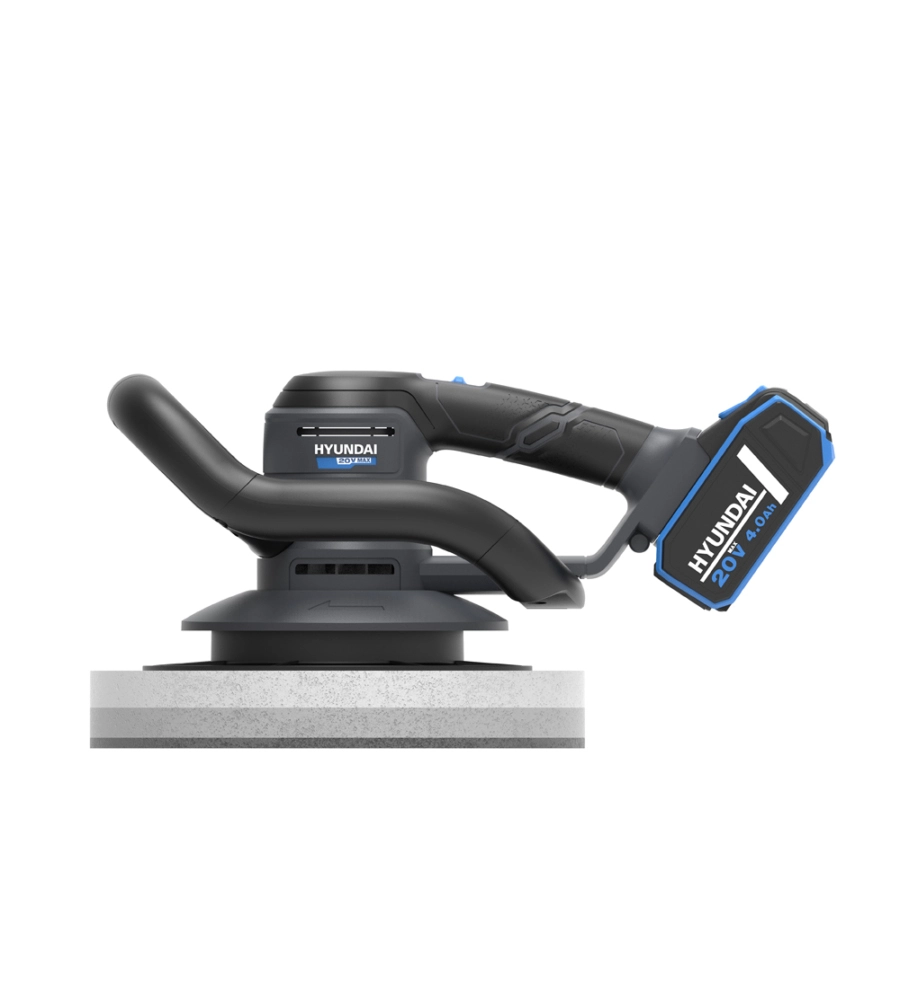 LUCIDATRICE ORBITALE A BATTERIA HYUNDAI DIAMETRO 240 MM 20V, SOLO CORPO MACCHINA - COD. 25893