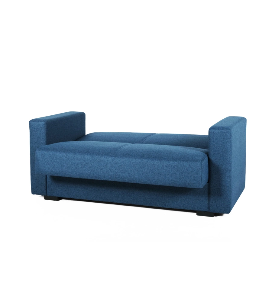 DIVANO LETTO "AFRODITE" 2 POSTI BLU 155X80X87 CM