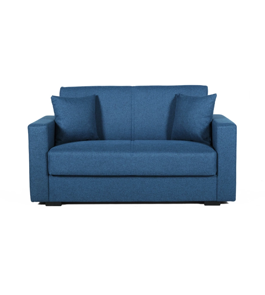 DIVANO LETTO "AFRODITE" 2 POSTI BLU 155X80X87 CM