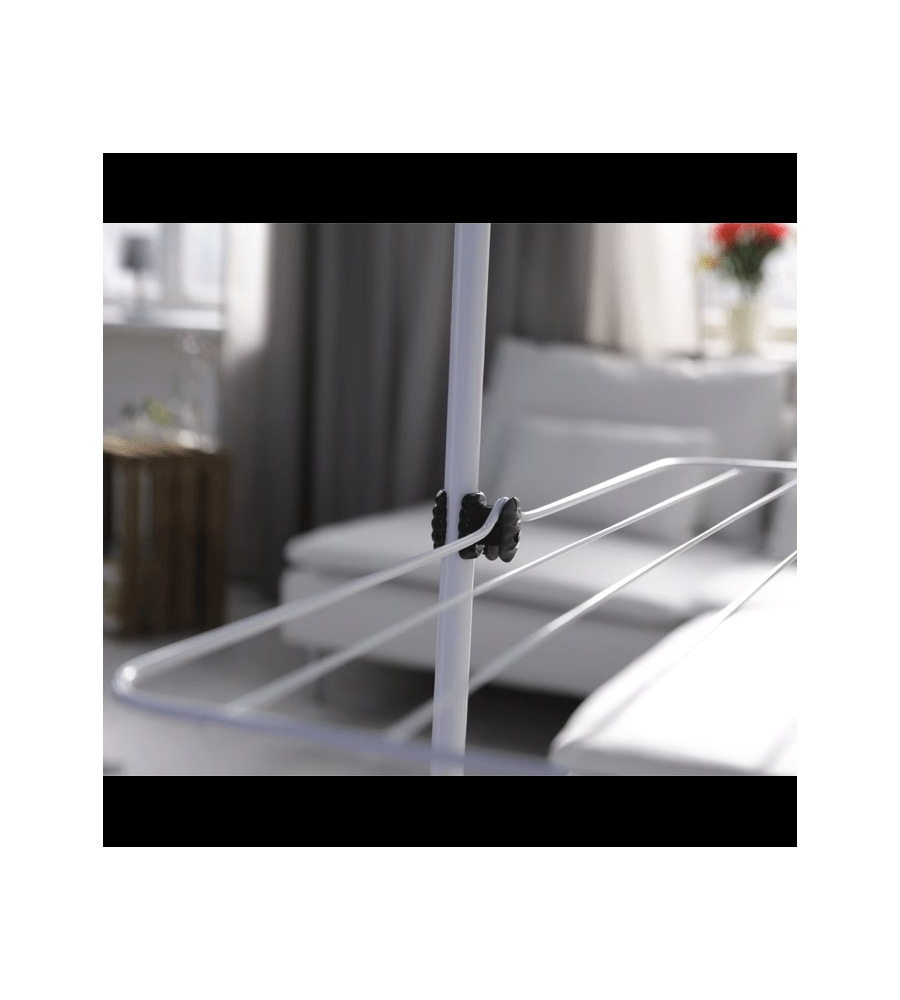 STENDIBIANCHERIA VERTICALE VILEDA "MIXER 3" IN ACCIAIO, 71X71X132 CM