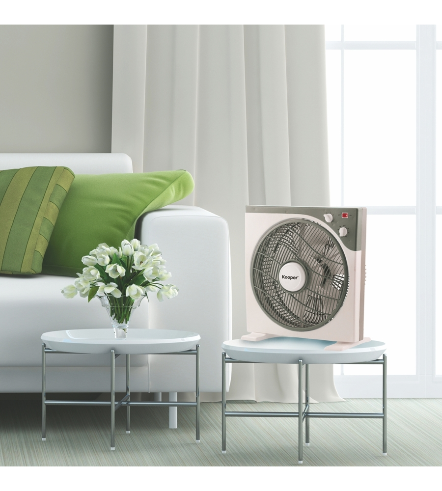 VENTILATORE DA TAVOLO KOOPER "ARTICFRESH" BIANCO 45W