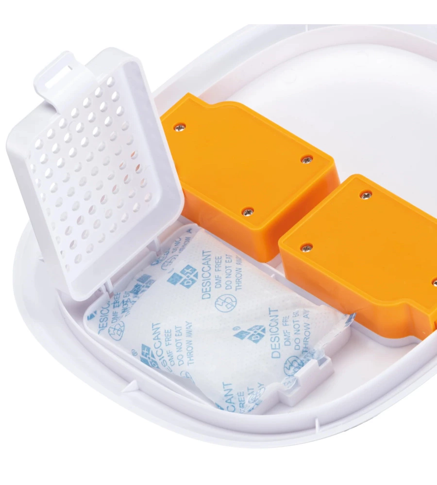 DISTRIBUTORE AUTOMATICO DI CIBO PER CANI E GATTI FERPLAST "RISTO PET", 4 LITRI