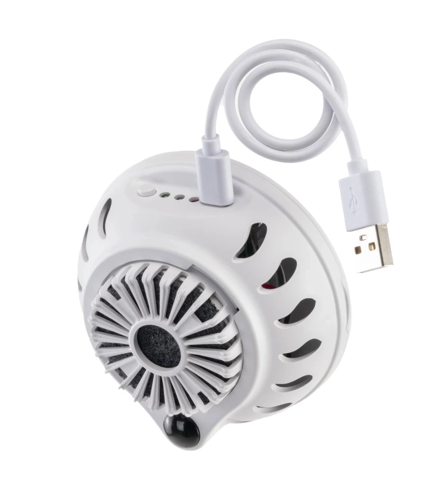 DISPOSITIVO ELETTRONICO PER ELIMINAZIONE CATTIVI ODORI NELLE LETTIERE PER GATTI FERPLAST "GENICAIR" CON RICARICA TRAMITE USB