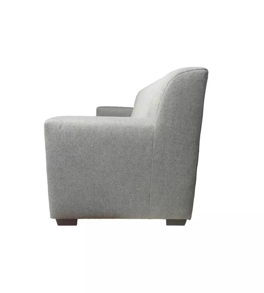 DIVANO CON PENISOLA REVERSIBILE BELLAHOME "TRIS" GRIGIO 218X162X90CM