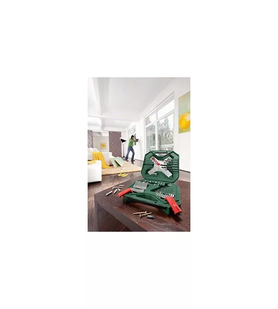 SET VALIGETTA PUNTE E BIT AVVITAMENTO BOSCH "X-LINE CLASSIC" 60 PEZZI