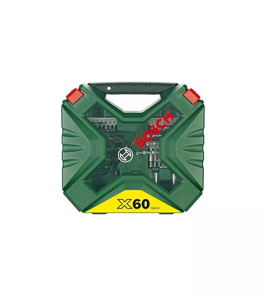 SET VALIGETTA PUNTE E BIT AVVITAMENTO BOSCH "X-LINE CLASSIC" 60 PEZZI