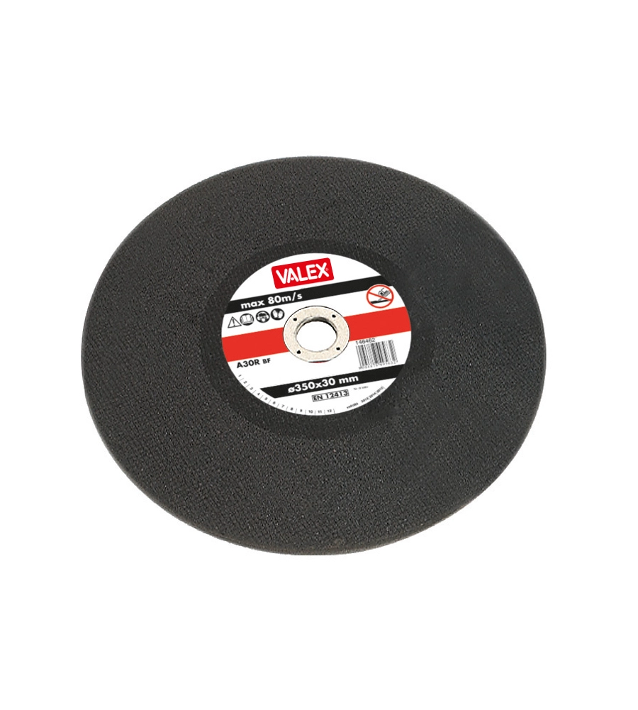 DISCO ABRASIVO PIANO DA TAGLIO PER TRONCATRICI VALEX 350x3 MM