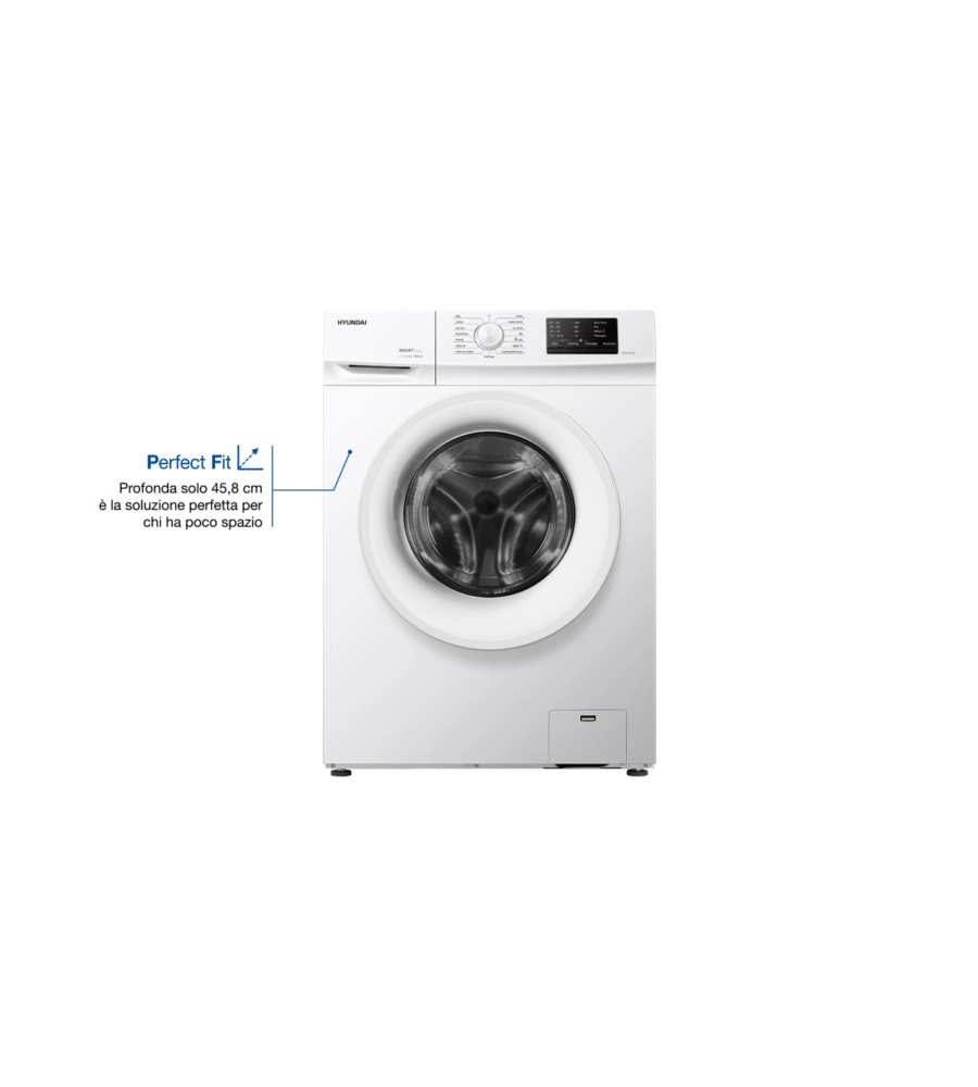 LAVATRICE SLIM HYUNDAI "LBHN-6HIS10S" CARICO 6 KG