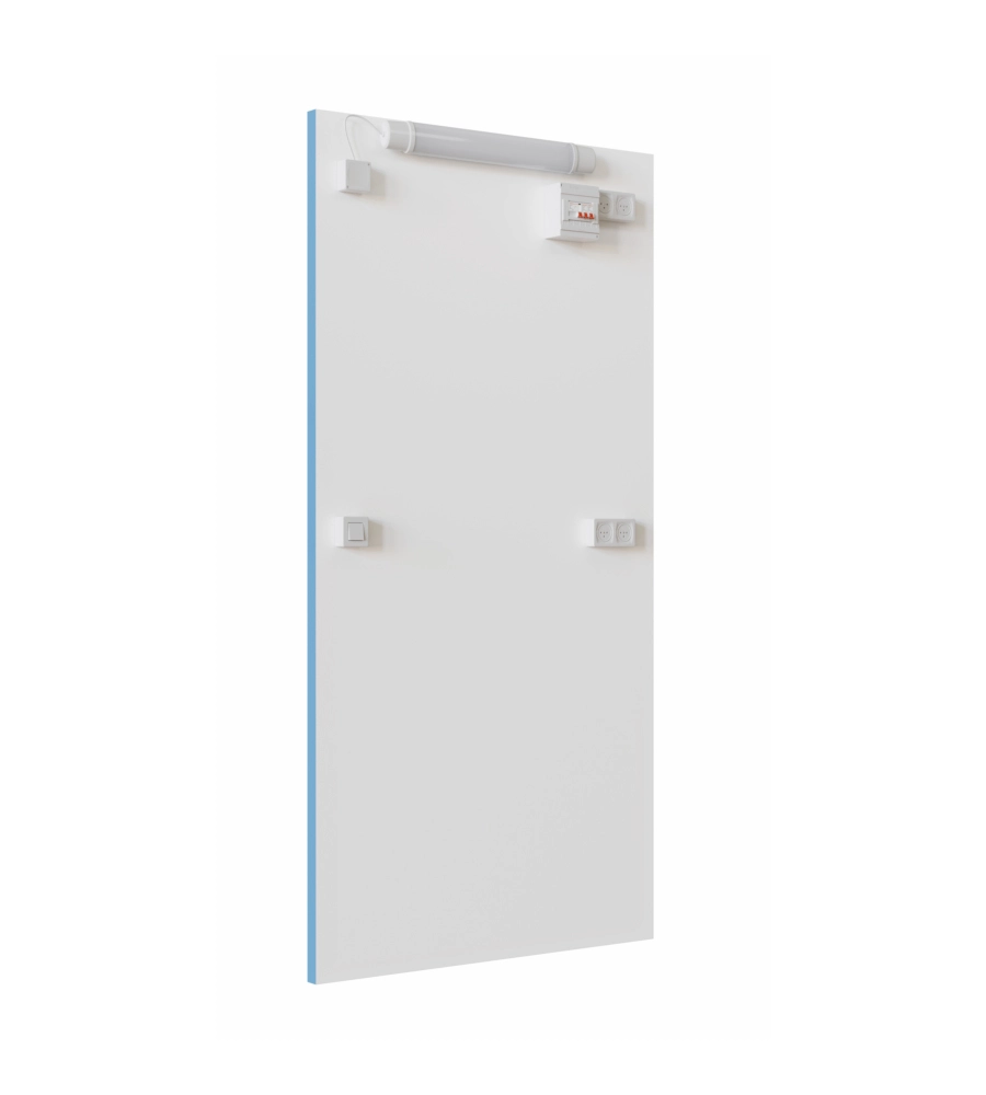 PARETE ELETTRIFICATA ARTPLAST IN PVC PER CASETTA MODULARE 96X200 CM