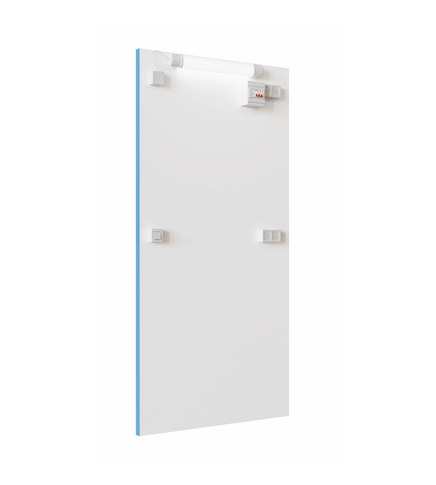 PARETE ELETTRIFICATA ARTPLAST IN PVC PER CASETTA MODULARE 96X200 CM