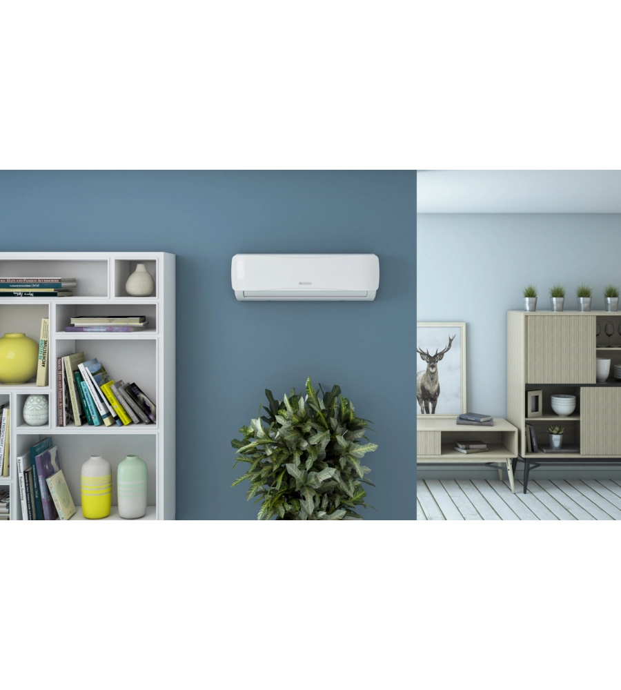 CLIMATIZZATORE CALDO FREDDO OLIMPIA SPLENDID POMPA DI CALORE "ALYAS PRO E" MONOSPLIT E UNITA' ESTERNA 12000 BTU CON WI-FI