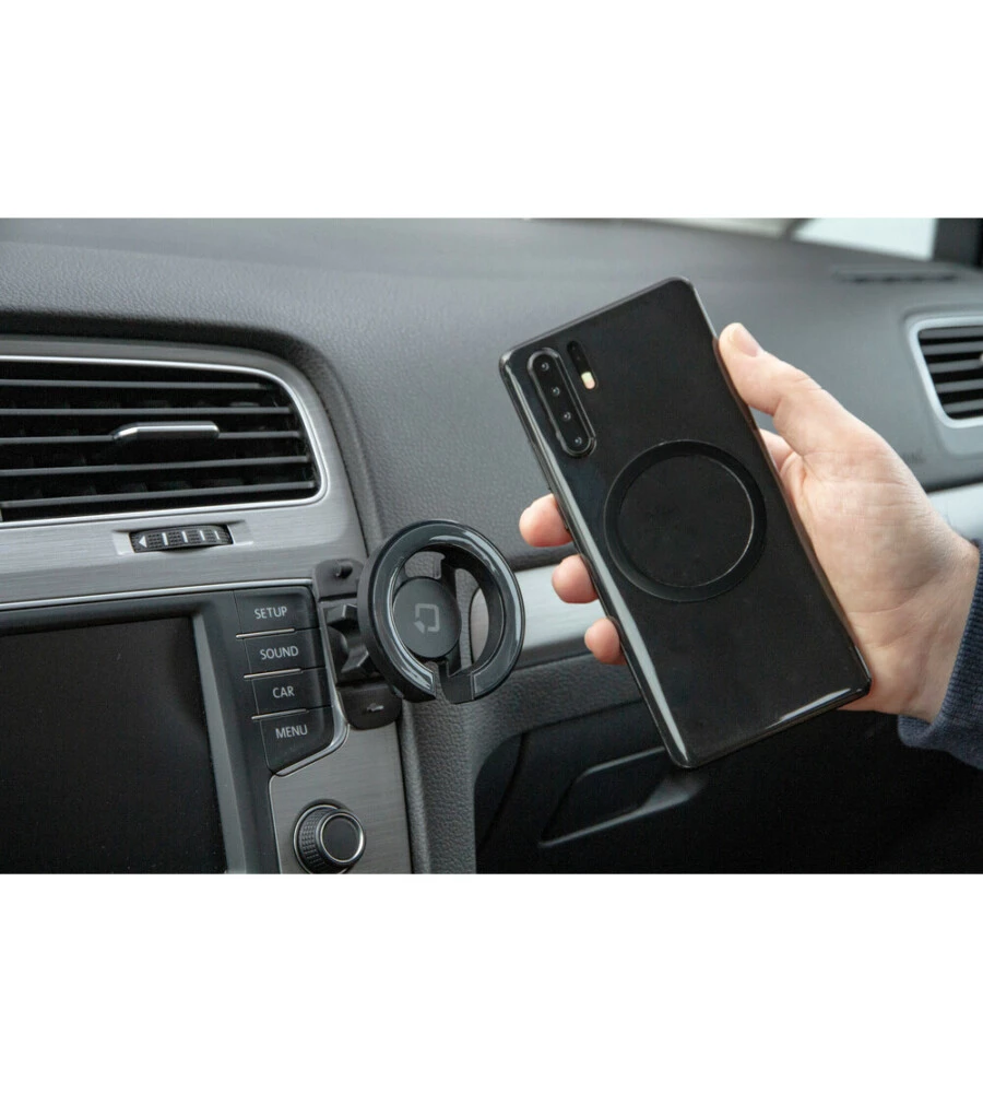 PORTA TELEFONO MAGNETICO LAMPA "MAGPRO" CON ATTACCO ORIENTABILE - 91803