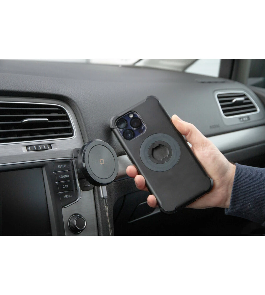 PORTA TELEFONO MAGNETICO LAMPA "MAG WIRELESS STICK" CON RICARICA WIRELESS E ATTACCO ADESIVO - 91804
