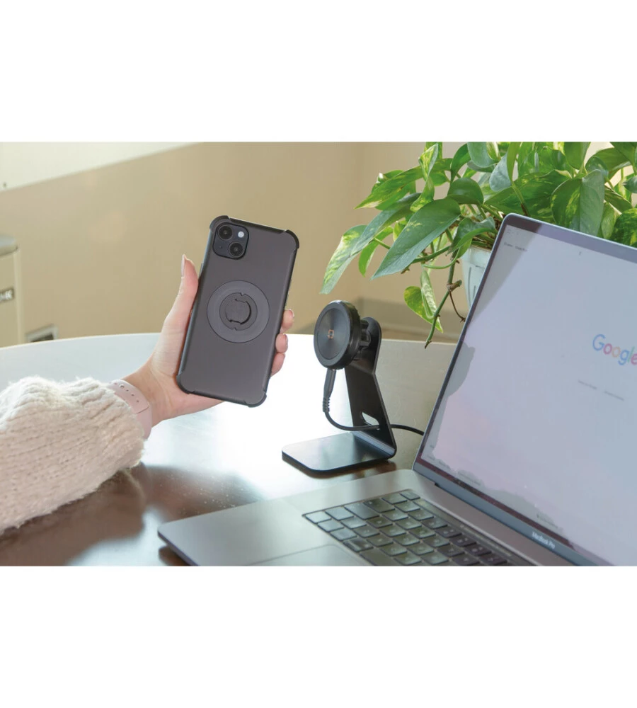 PORTA TELEFONO MAGNETICO DA TAVOLO LAMPA "MAG WIRELESS STAND" CON RICARICA WIRELESS - 91807