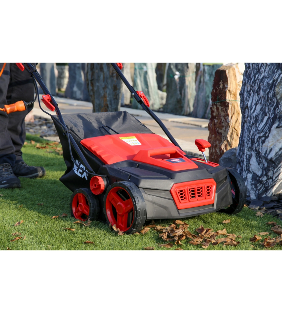 SPAZZATRICE, ARIEGGIATRICE, SCARIFICATORE ELETTRICO VALEX "TWISTER 1800" LARGHEZZA LAVORO 38 CM 1800 W