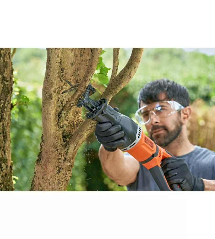 SEGA A GATTUCCIO ELETTRICA BLACK+DECKER "BES301-QS" LAMA 20MM 750W