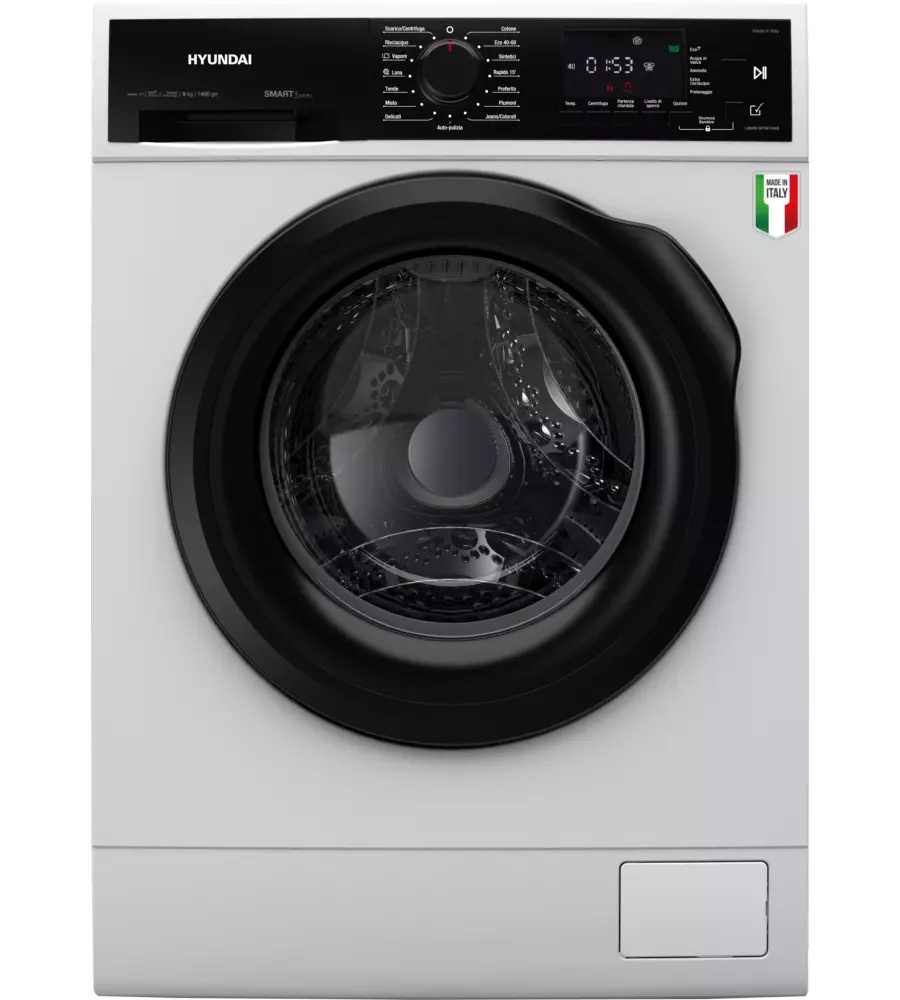 LAVATRICE HYUNDAI "LBHN-9ITW14AS" CARICO 9 KG