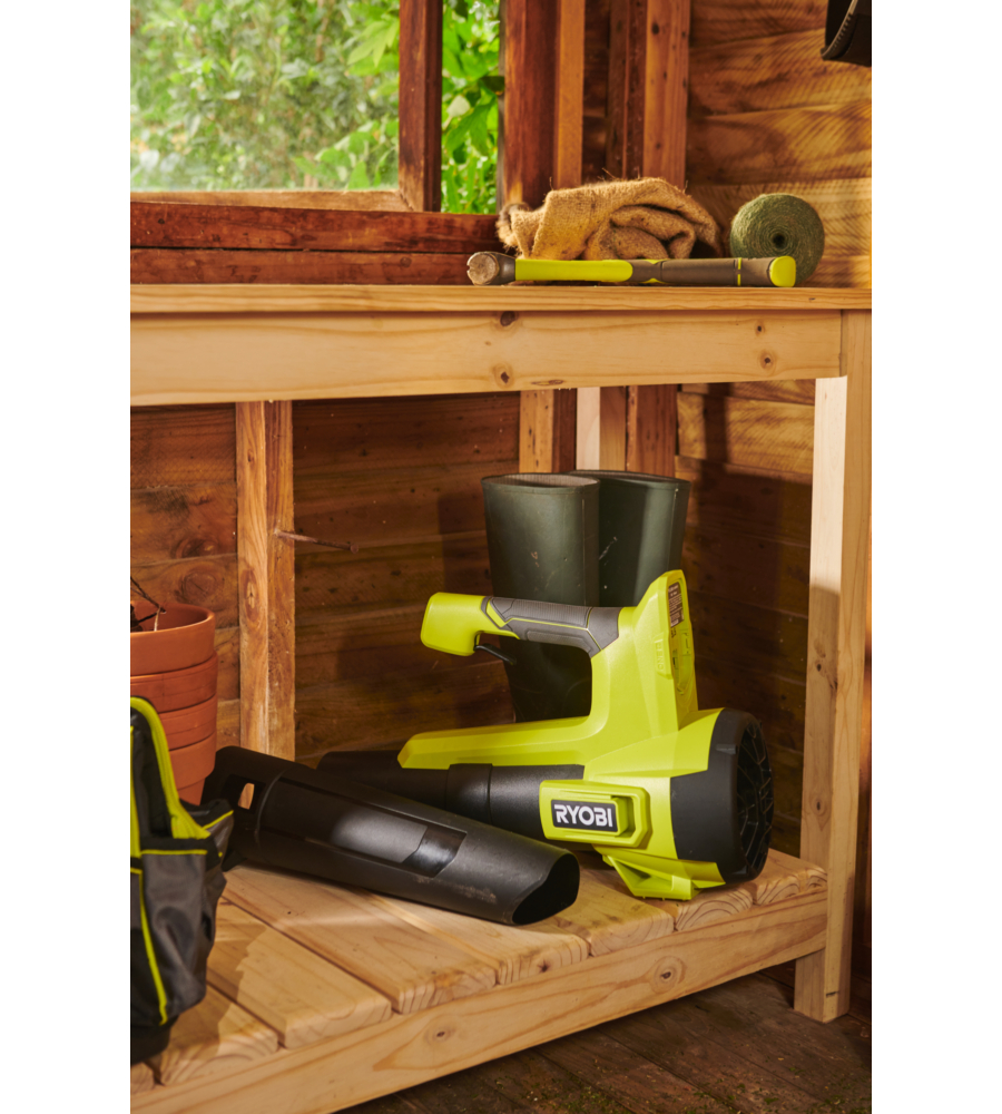 SOFFIATORE A BATTERIA RYOBI "RY18BLB-0" 18V SOLO CORPO MACCHINA