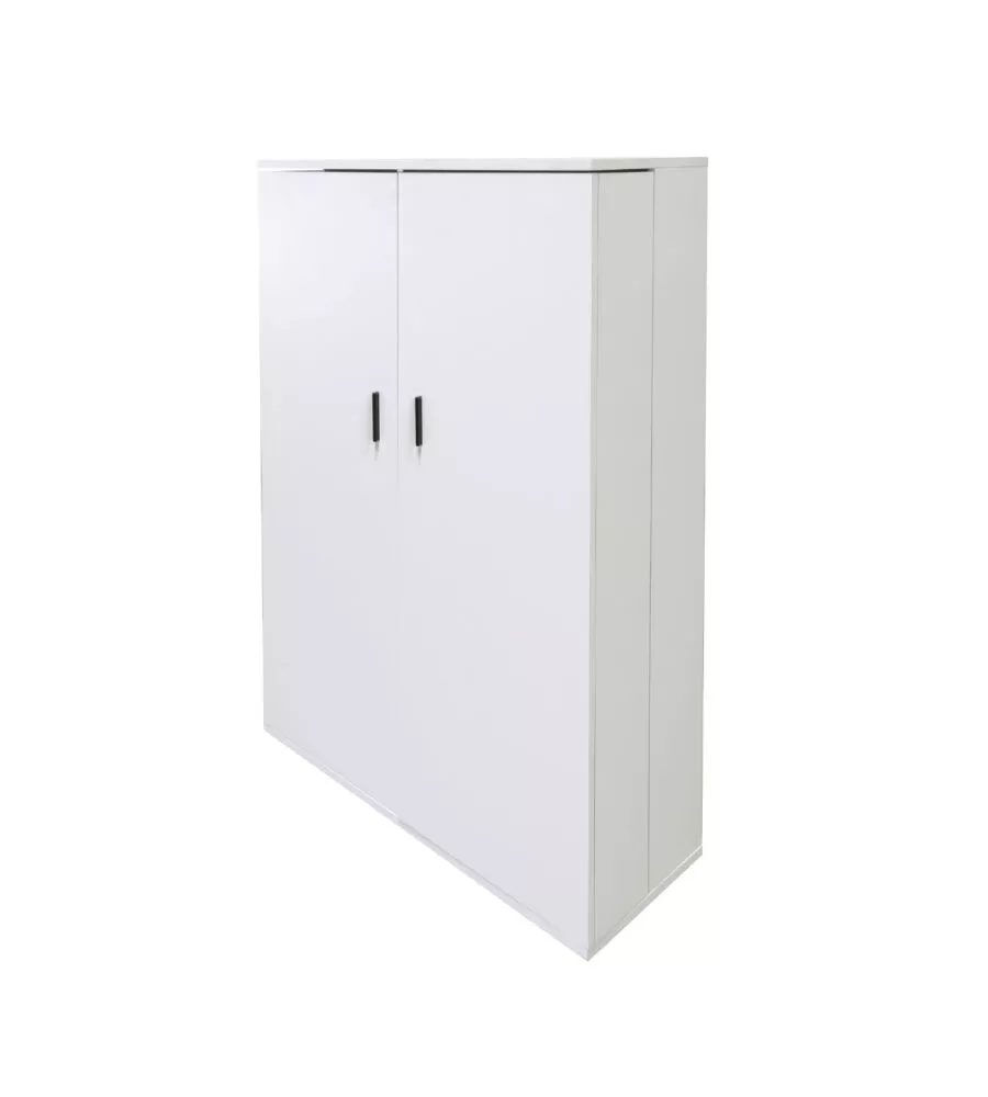 SCARPIERA 2 ANTE BELLAHOME CON ANTE SALVASPAZIO BIANCO 80X33,4X180 CM
