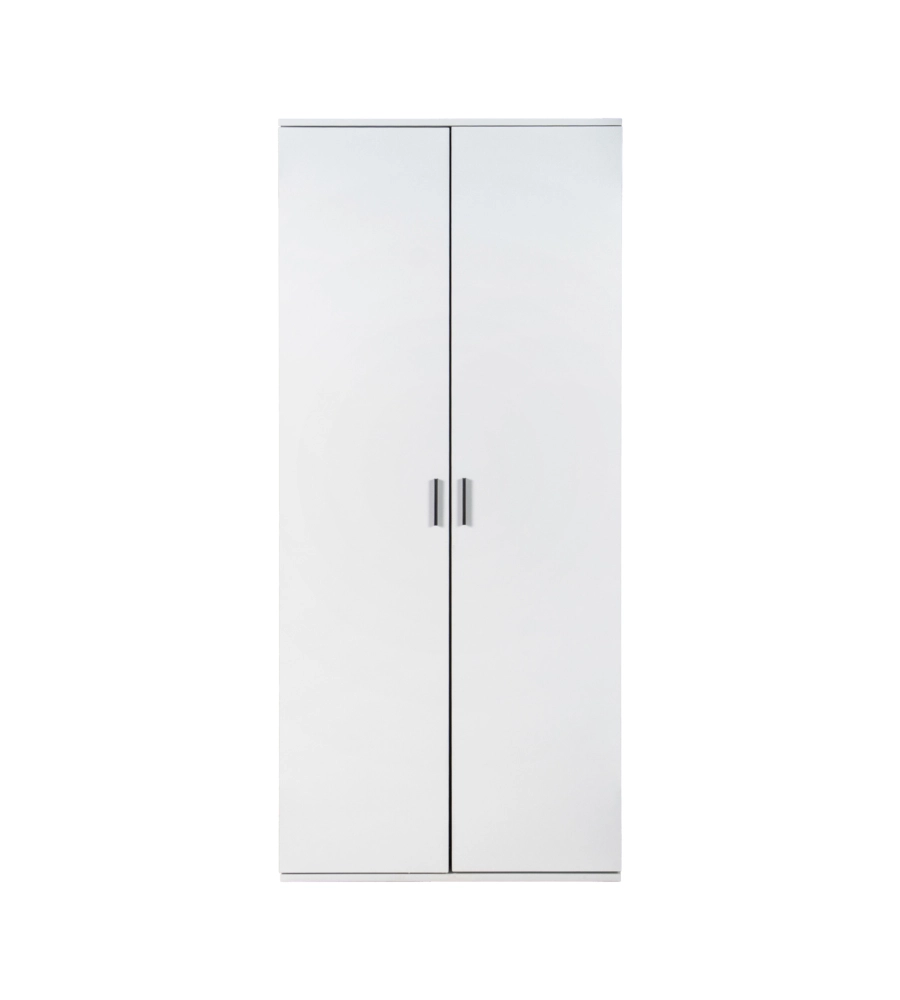 SCARPIERA 2 ANTE BELLAHOME CON ANTE SALVASPAZIO BIANCO 80X33,4X180 CM