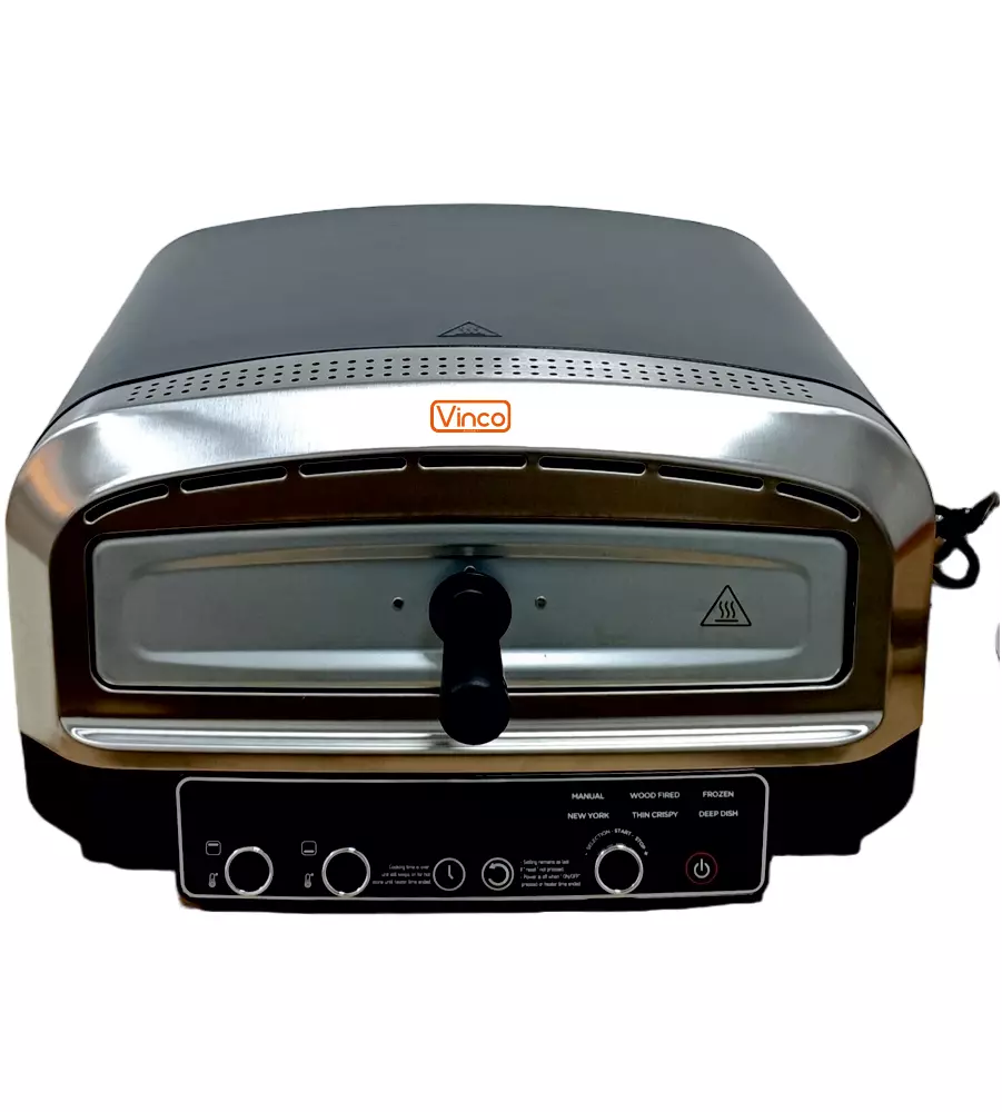 FORNO PIZZA ELETTRICO PROFESSIONALE VINCO NERO 1 PIZZA