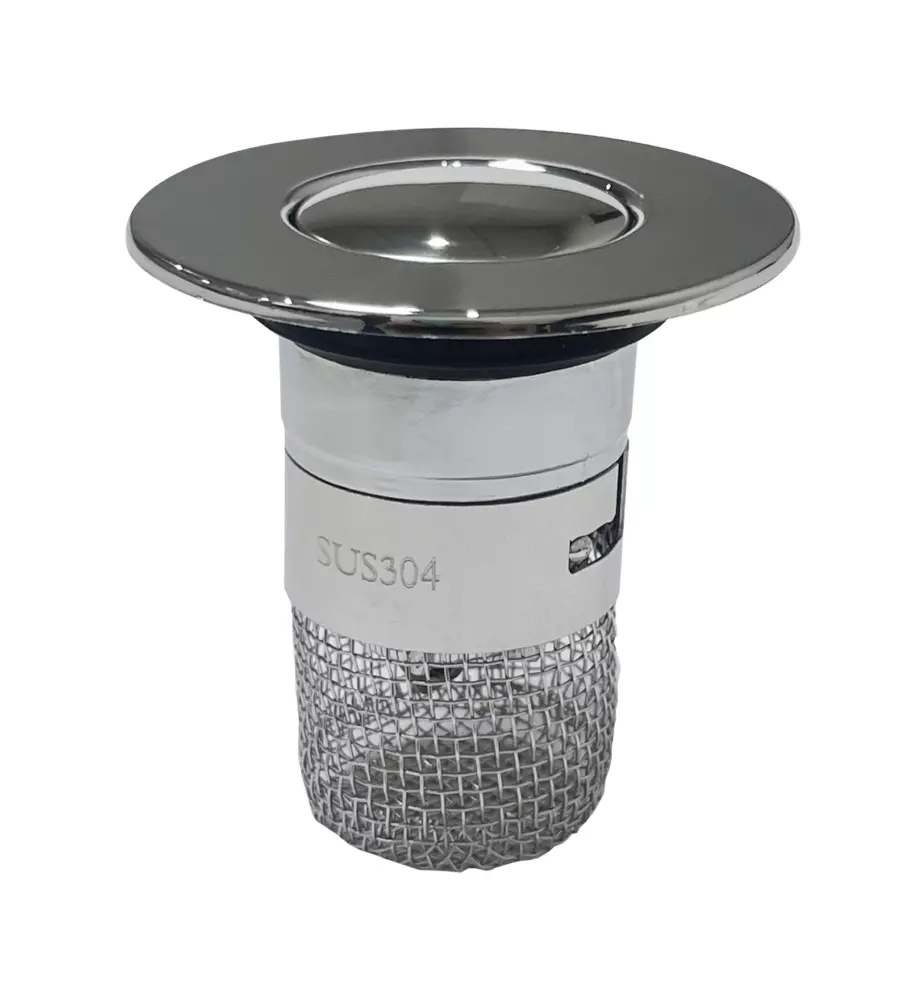 PILETTA CLICL CLACK IDRO-BRIC "IZZY" CON CESTELLO RACCOGLITORE, DIAMETRO 34-37 MM