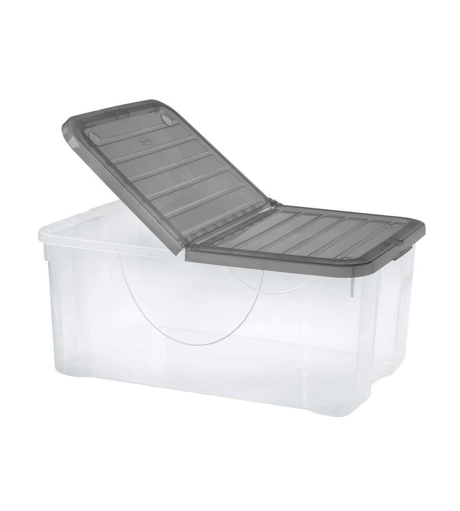 Contenitore con coperchio pieghevole "Dodo's Box" 40 lt 57,3x39x25,7 cm