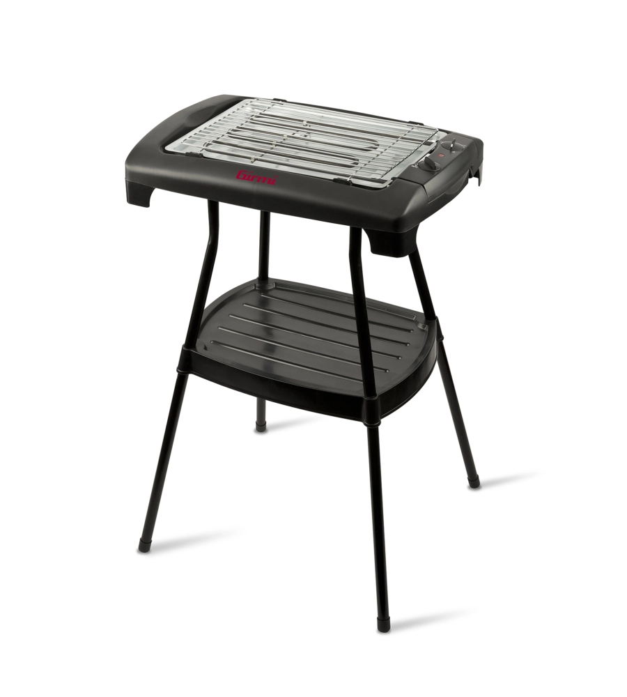 BARBECUE ELETTRICO CON PIEDISTALLO E GRIGLIA 34X24,5 CM