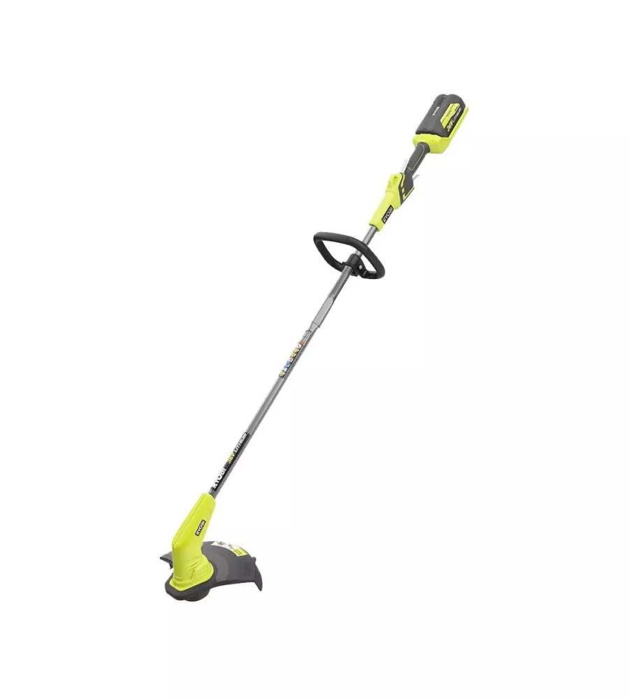OUTLET - USATO PER PROVA - DECESPUGLIATORE A BATTERIA RYOBI "RY36LT33A-0" SOLO CORPO MACCHINA BATTERIA NON INCLUSA, TAGLIO 28-33 CM 36V