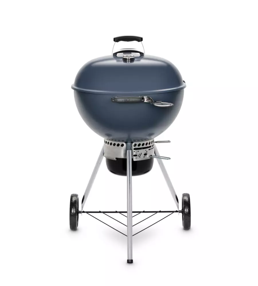 BARBECUE A CARBONE WEBER "MASTER TOUCH E-5750 SLATE" NERO CON GRIGLIA 57 CM