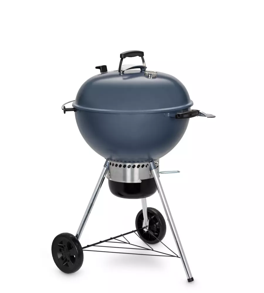 BARBECUE A CARBONE WEBER "MASTER TOUCH E-5750 SLATE" NERO CON GRIGLIA 57 CM