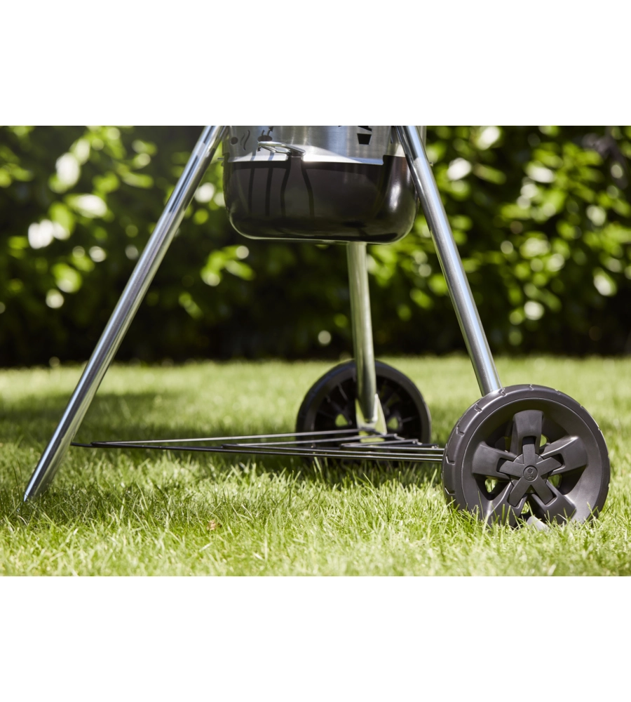 BARBECUE A CARBONE WEBER "MASTER TOUCH E-5750 SLATE" NERO CON GRIGLIA 57 CM
