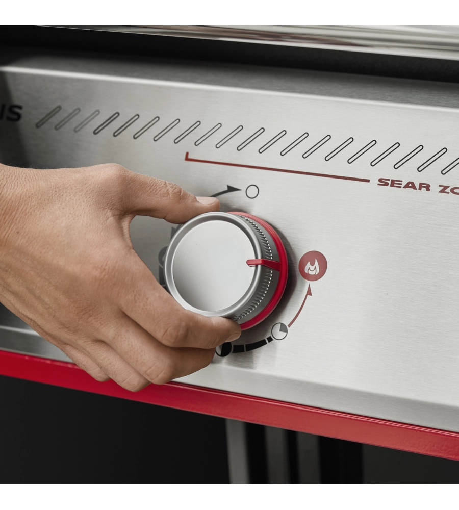 BARBECUE A GAS WEBER "GENESIS E-325" NERO 3 BRUCIATORI