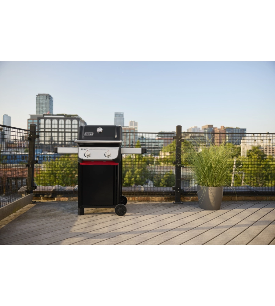 BARBECUE A GAS WEBER "SPIRIT E-210" NERO 2 BRUCIATORI