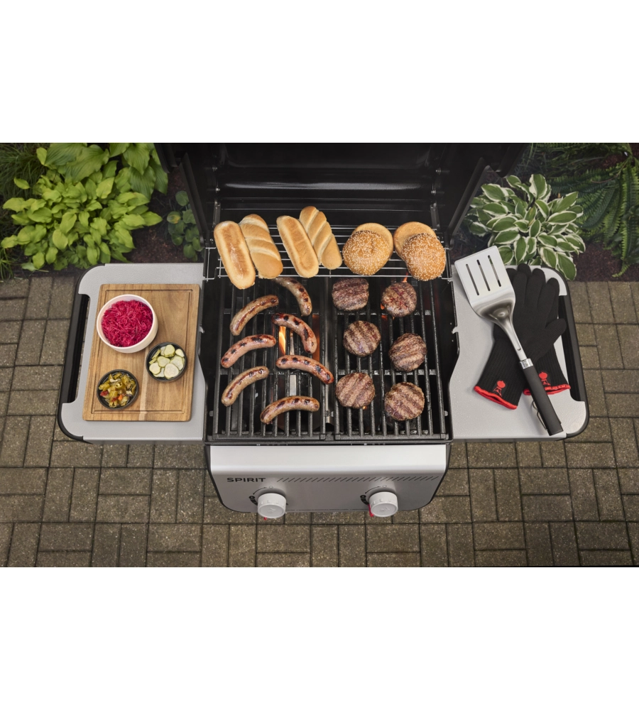 BARBECUE A GAS WEBER "SPIRIT E-210" NERO 2 BRUCIATORI
