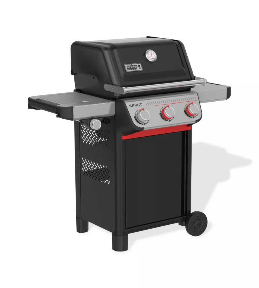 BARBECUE A GAS WEBER "SPIRIT E-335" NERO 3 BRUCIATORI