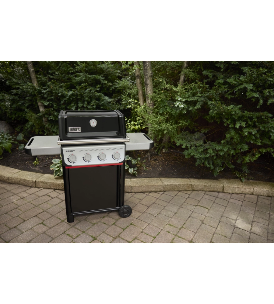BARBECUE A GAS WEBER "SPIRIT E-410" NERO 4 BRUCIATORI