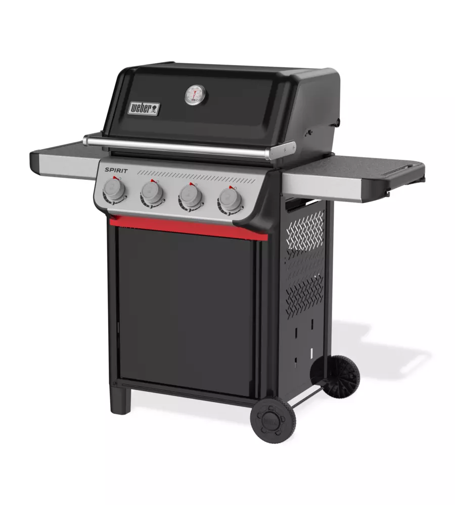 BARBECUE A GAS WEBER "SPIRIT E-410" NERO 4 BRUCIATORI