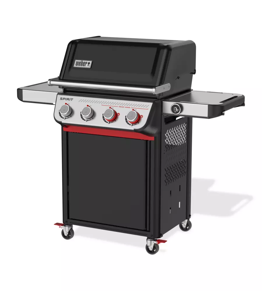 BARBECUE A GAS WEBER "EP-425" NERO 4 BRUCIATORI