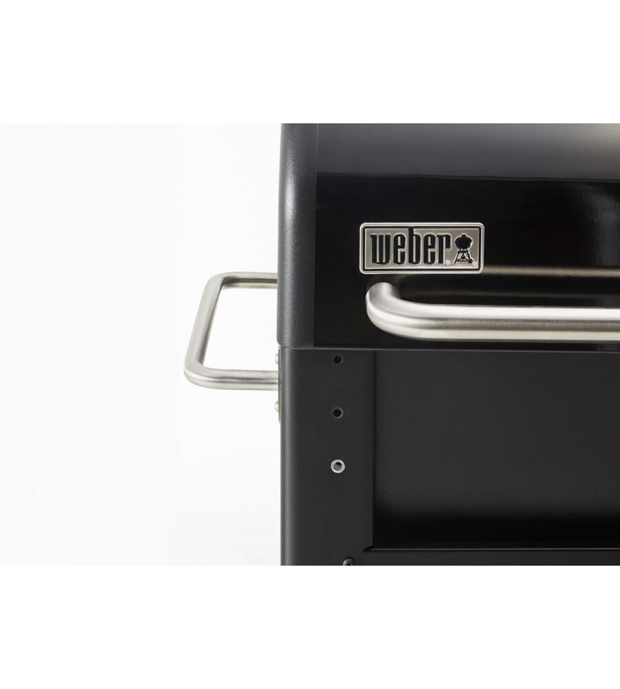 BARBECUE A PELLET WEBER "SEARWOOD" NERO CON GRIGLIA 61X45 CM