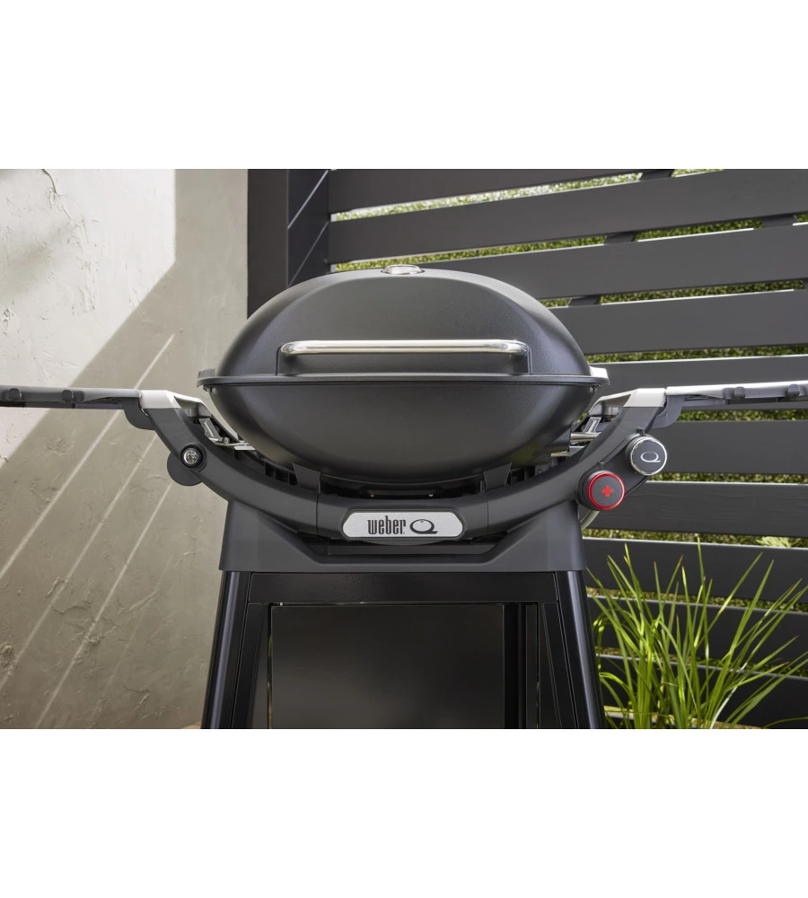 BARBECUE A GAS WEBER "Q3200N+ CON CARRELLO 2 BRUCIATORI