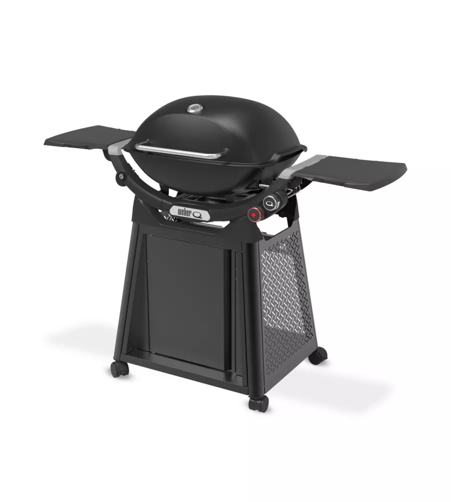 BARBECUE A GAS WEBER "Q3200N+ CON CARRELLO 2 BRUCIATORI