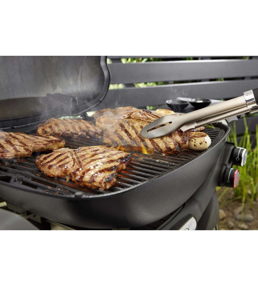 BARBECUE A GAS WEBER "Q3200N+ CON CARRELLO 2 BRUCIATORI