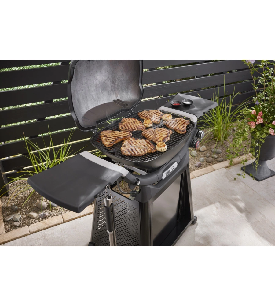 BARBECUE A GAS WEBER "Q3200N+ CON CARRELLO 2 BRUCIATORI