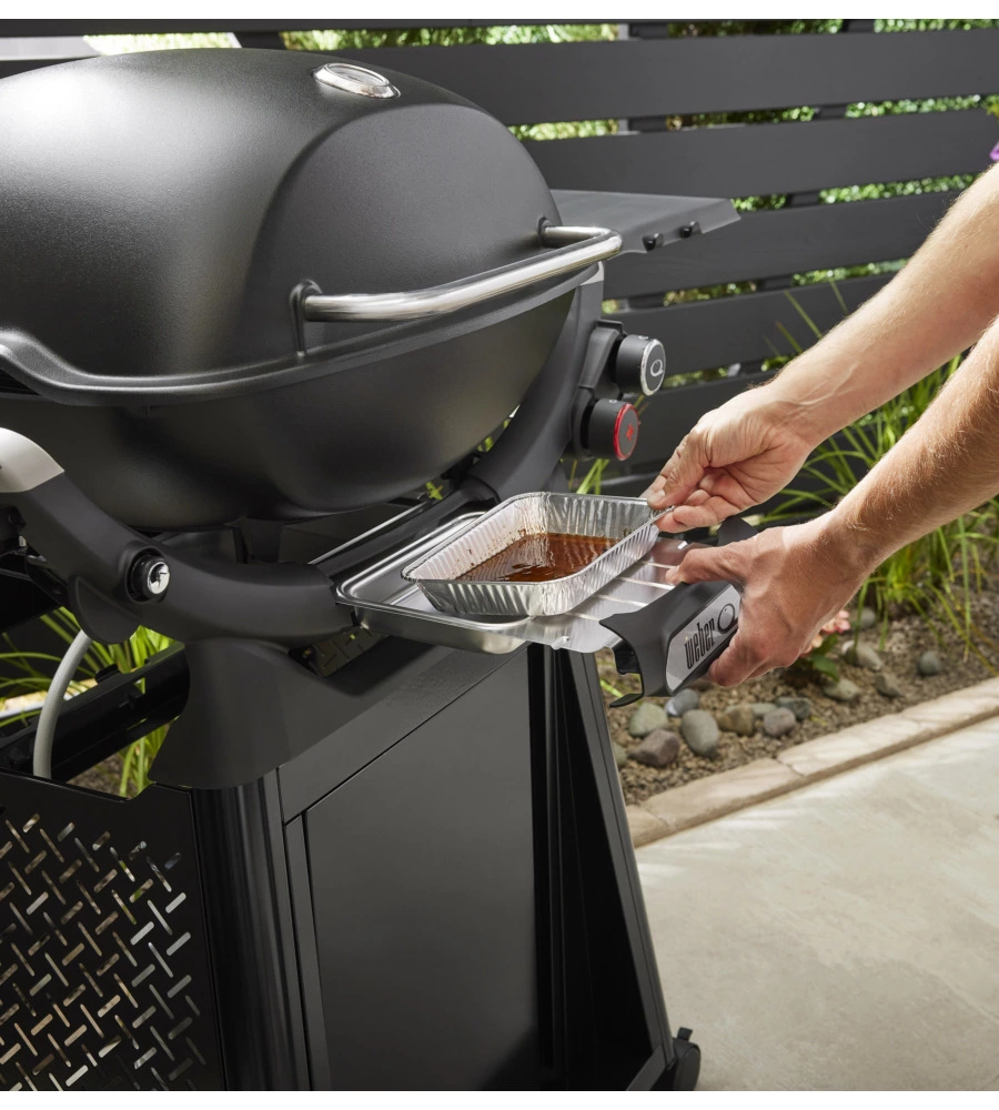 BARBECUE A GAS WEBER "Q3200N+ CON CARRELLO 2 BRUCIATORI
