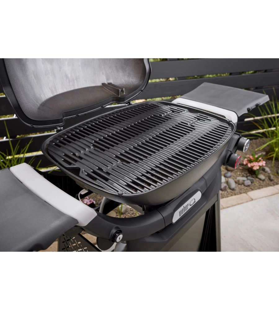 BARBECUE A GAS WEBER "Q3200N+ CON CARRELLO 2 BRUCIATORI