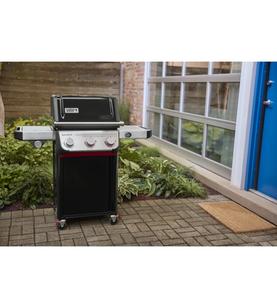 BARBECUE A GAS WEBER "SPIRIT EP-335" NERO 3 BRUCIATORI