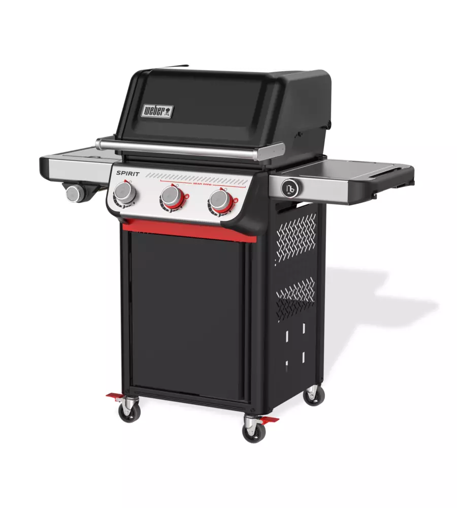 BARBECUE A GAS WEBER "SPIRIT EP-335" NERO 3 BRUCIATORI