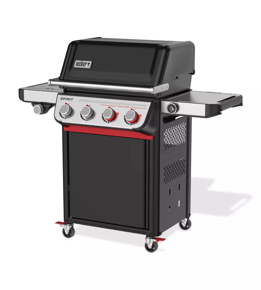 BARBECUE A GAS WEBER "SPIRIT EP-435" NERO 4 BRUCIATORI